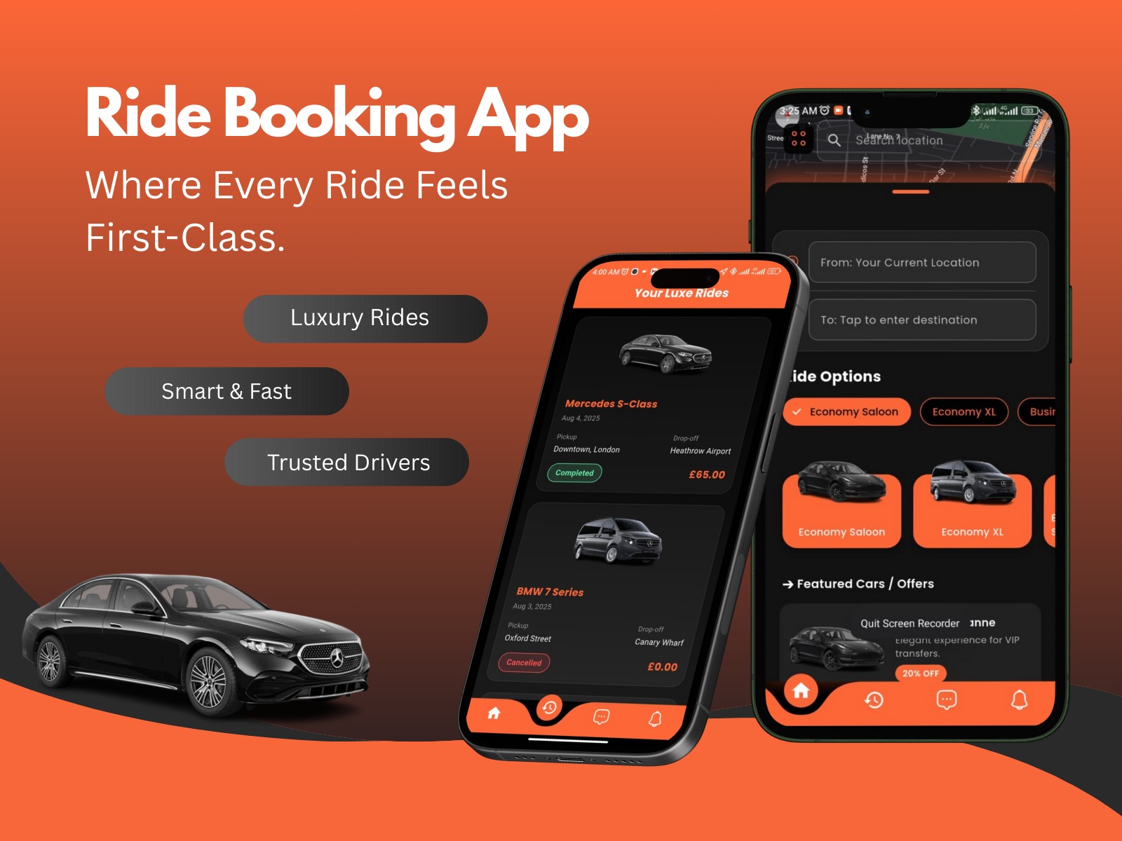 AI LUXE Premium Ride-Booking