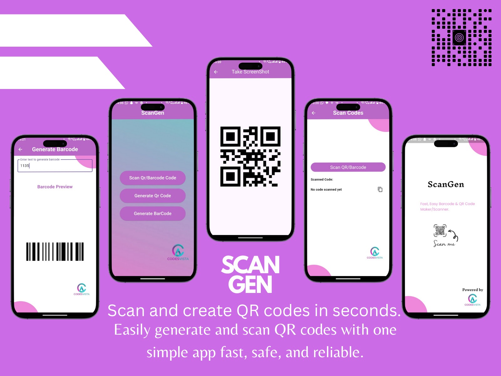 ScanGen QR & Barcode Scanner
