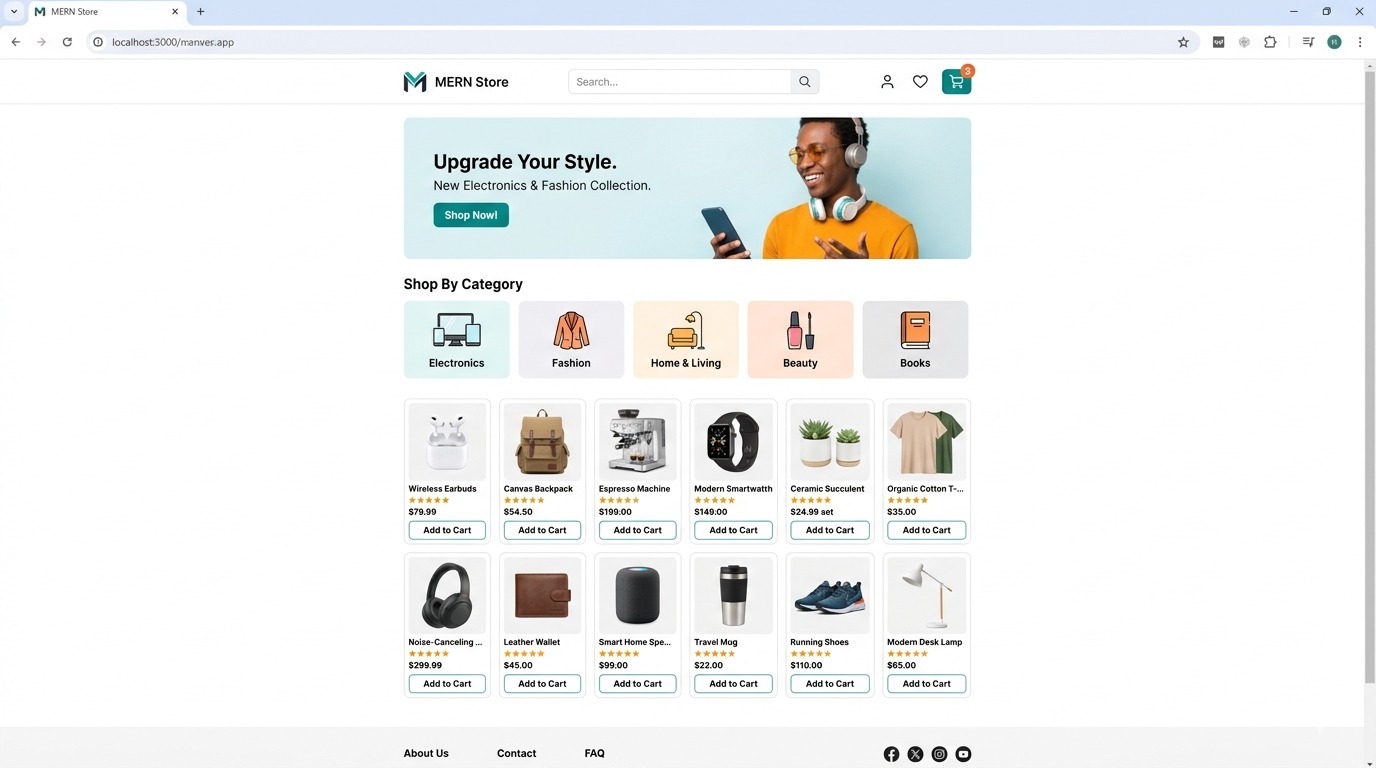 MERN Store E-Commerce Platform